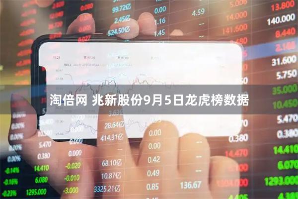 淘倍网 兆新股份9月5日龙虎榜数据